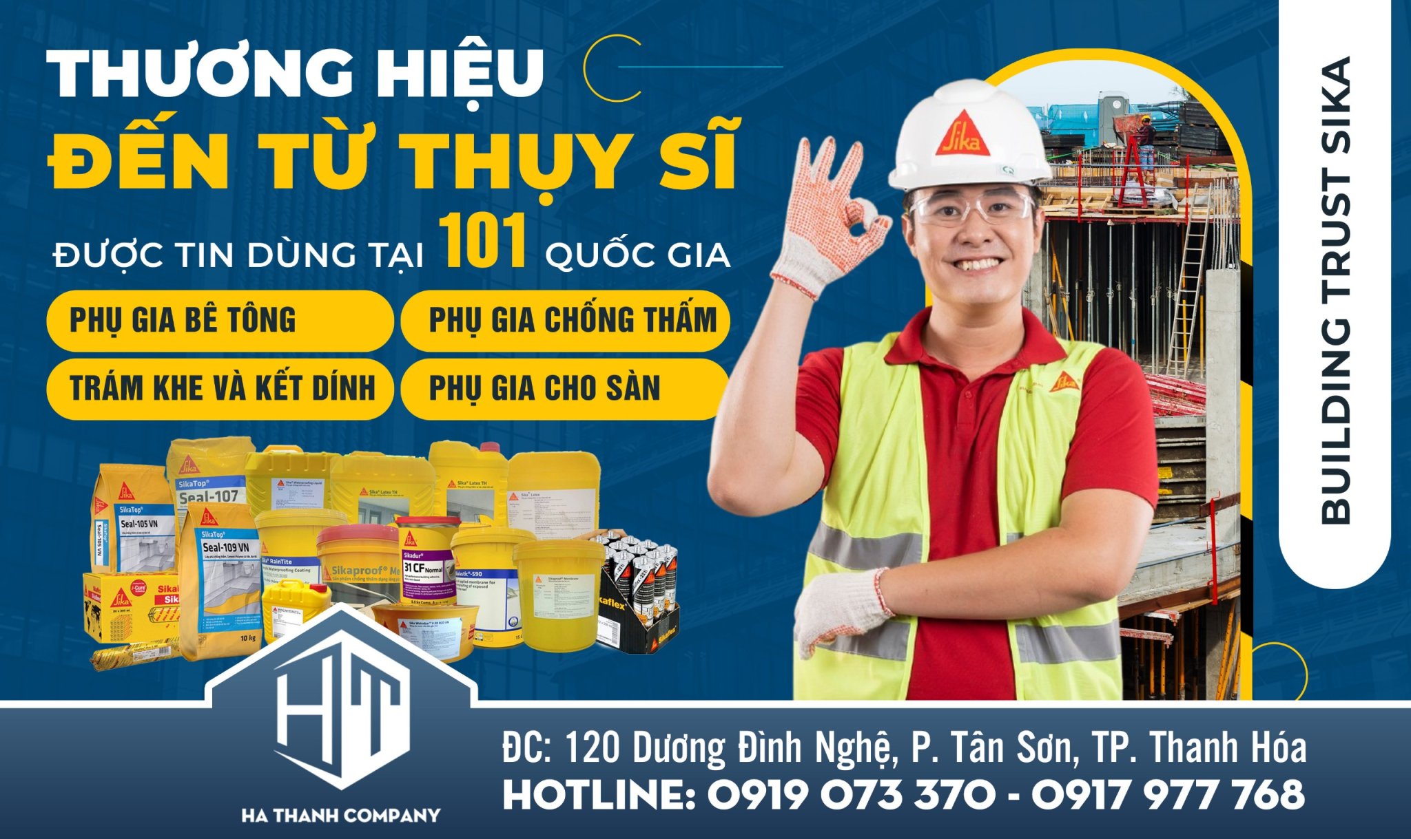 Chống Thấm SIKA Thanh Hóa | Home