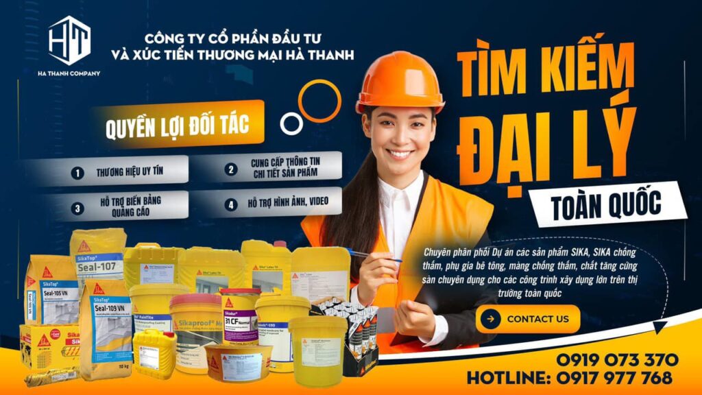 Chống Thấm SIKA Thanh Hóa | Tuyển Đối Tác Phân Phối Sika Ở Bỉm Sơn - Cơ Hội Kinh Doanh Lớn Với Thương Hiệu Toàn Cầu